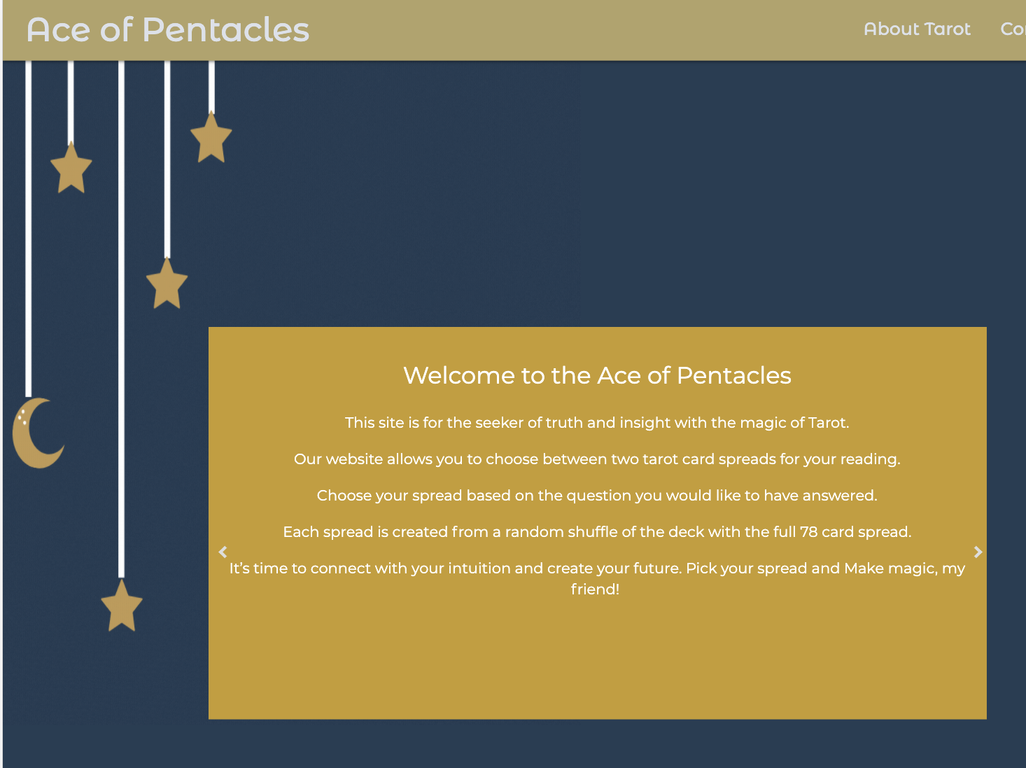 Ace of Pentacles screenshot